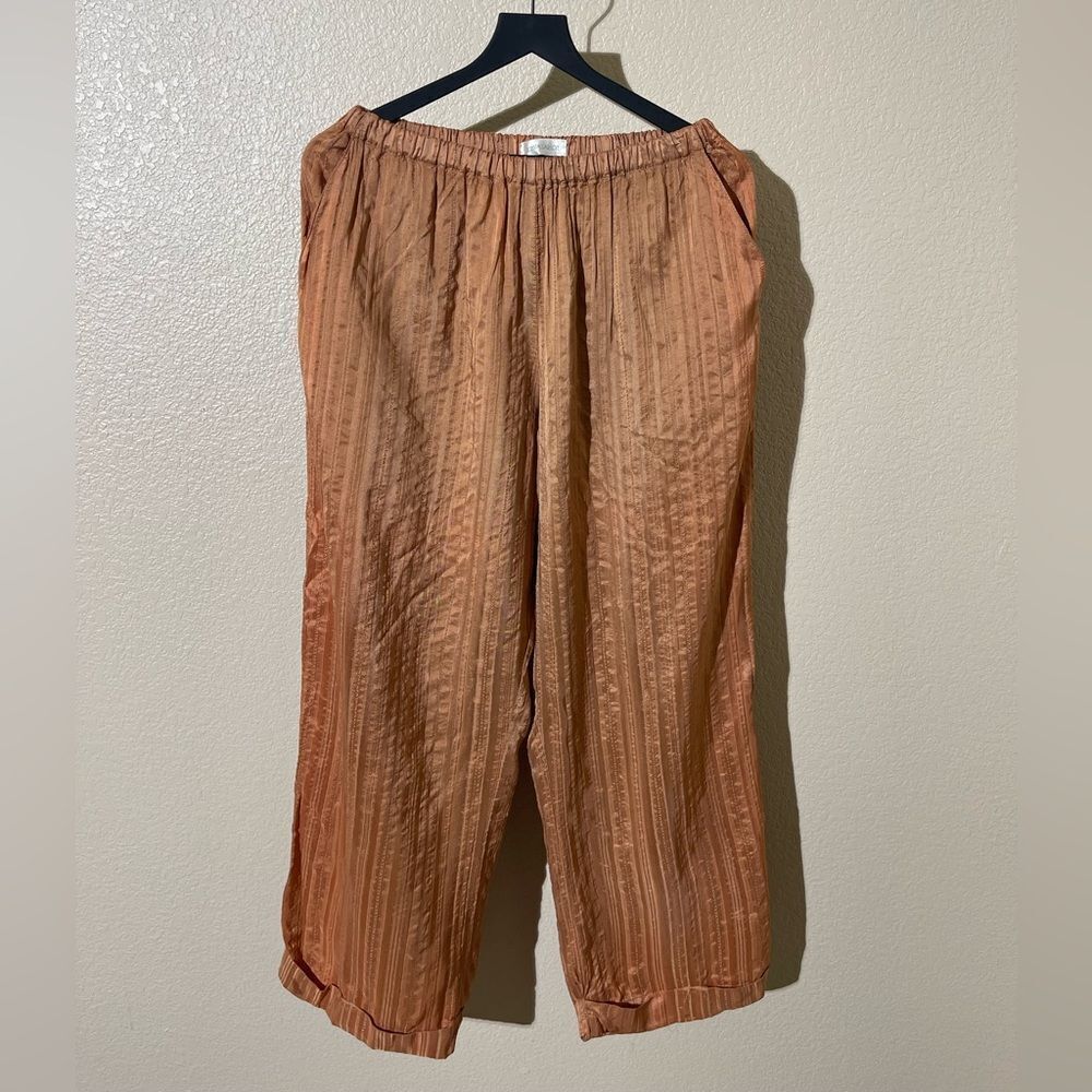 Krista Larson Elegant Tan Women's Pants